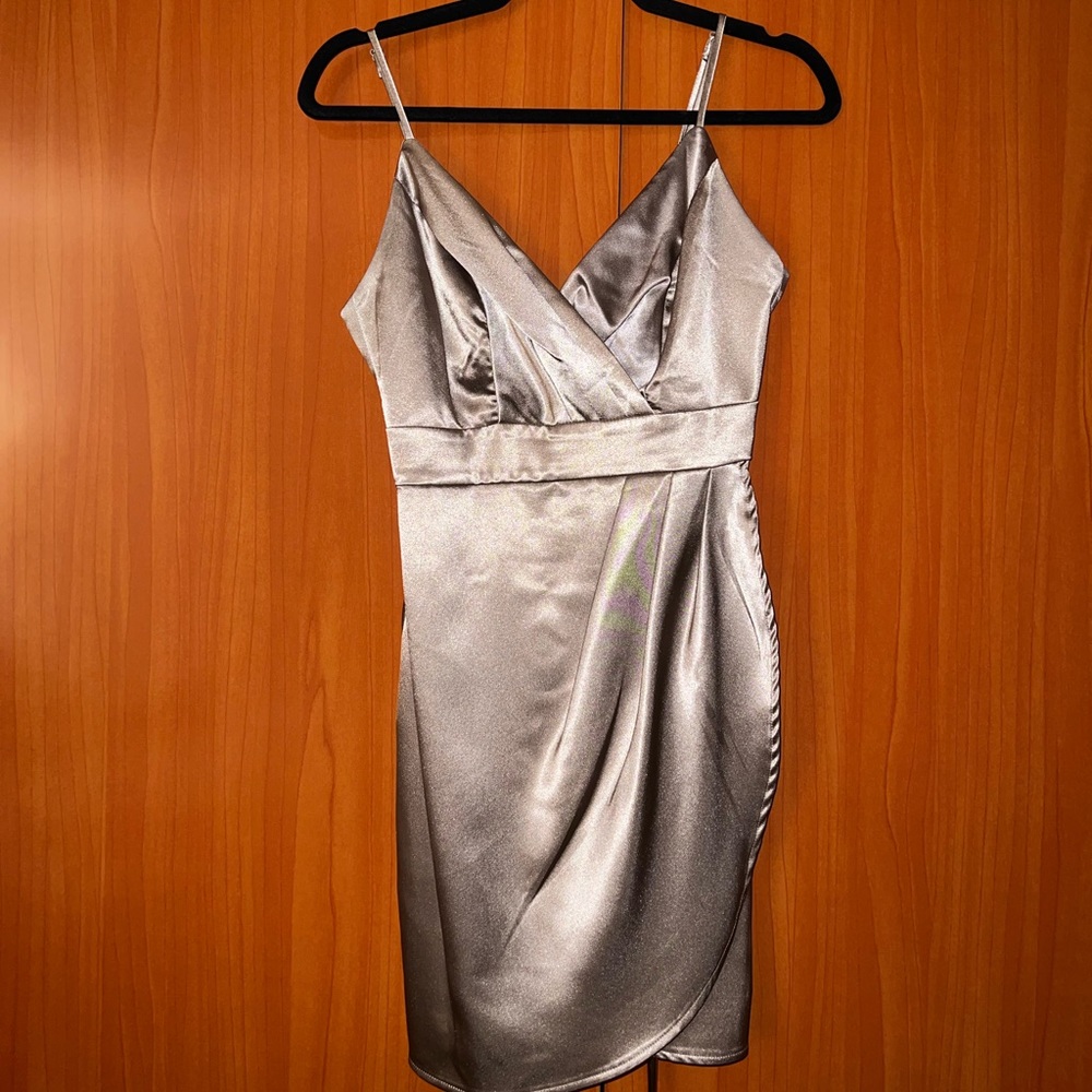 Satin dress